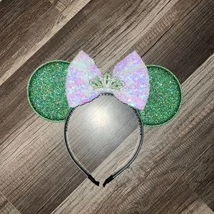 Green Princess Minnie Ears
